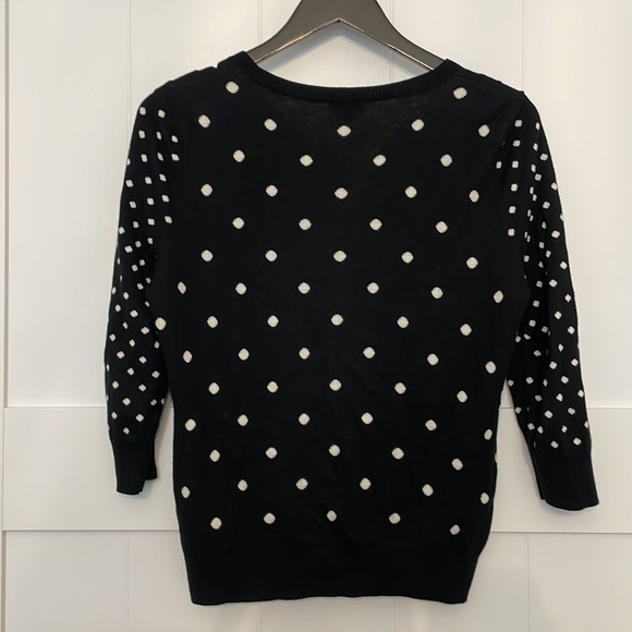 Talbots Polkadots Cardigan Petite - Picture 9 of 9